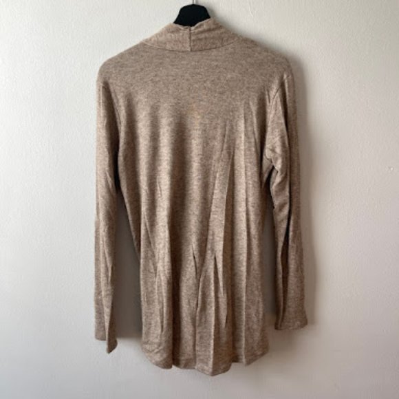 Twenty Ten Cream Crossover Wrap Sweater - Picture 5 of 6